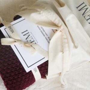 Merinoull Babyteppe - MEMI -Premium collection - Burgunder