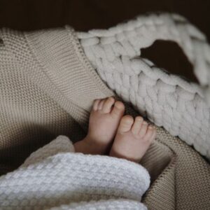 Merinoull Babyteppe - MEMI -Premium collection - Offwhite