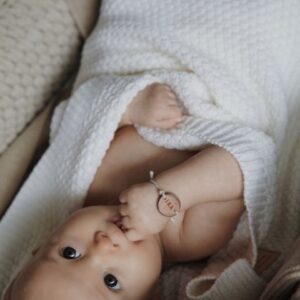 Merinoull Babyteppe - MEMI -Premium collection - Offwhite