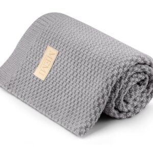 Merinoull Babyteppe - MEMI -Premium collection - Grå