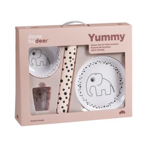 Servise - Happy Dots - Done by Deer - Pudderrosa