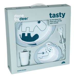 Contour Middagssett - Done by Deer - Grå/Gull