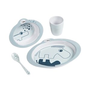 Contour Middagssett - Done by Deer - Grå/Gull