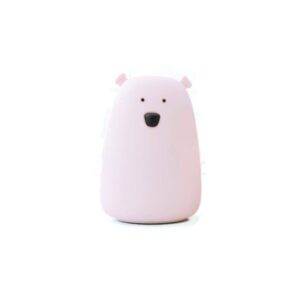 Bjørn Silikonlampe - Stor - Rabbit & Friends - Rosa