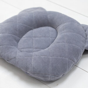 9202 grey poduszka z wglebieniem na glowke maly rozmiar zdjecia 2