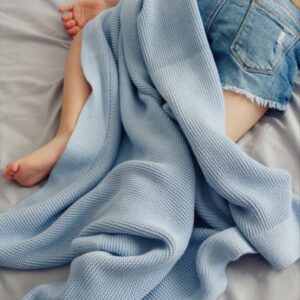 Babyteppe - Bambus&Bomull - MEMI - Baby Blue