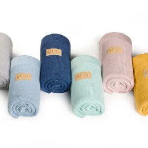 Babyteppe - Bambus&Bomull - MEMI - Baby Blue