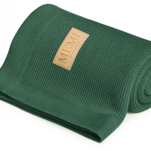 Babyteppe - Bambus&Bomull - MEMI - Bottle Green