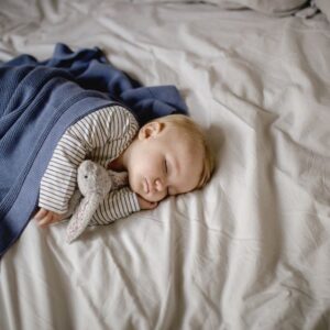 Bamboo Blanket 80x100 Denim1