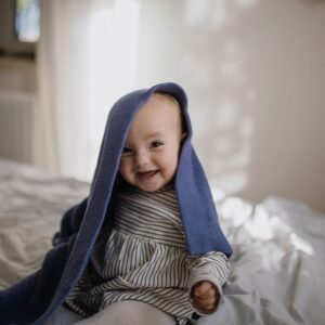 Bamboo Blanket 80x100 Denim2