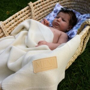 Babyteppe - Bambus&Bomull - Memi - Ecru