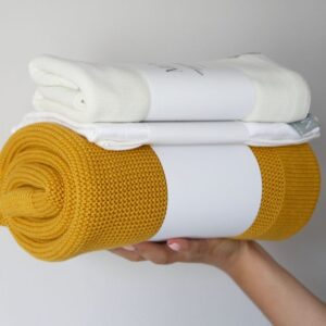 Babyteppe - Bambus&Bomull - MEMI - Honey