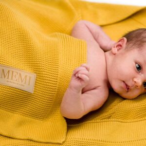 Babyteppe - Bambus&Bomull - MEMI - Honey