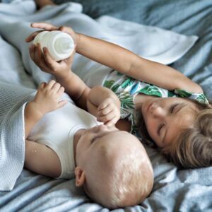 Babyteppe - Bambus&Bomull - MEMI - Light Grey