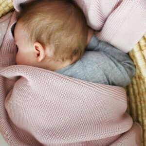 Babyteppe - Bambus&Bomull - MEMI - Powder Pink