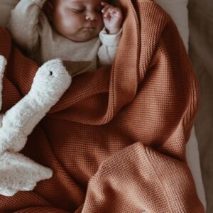 Babyteppe - Bambus&Bomull - MEMI - Caramel