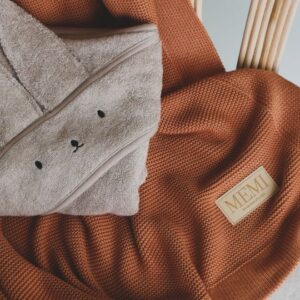 Babyteppe - Bambus&Bomull - MEMI - Caramel