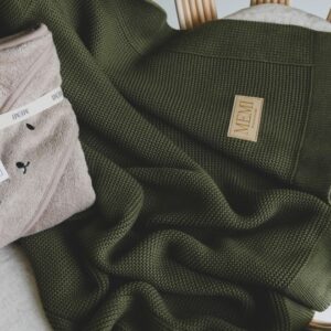 Babyteppe - Bambus&Bomull - MEMI - Khaki