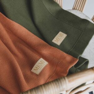 Babyteppe - Bambus&Bomull - MEMI - Khaki