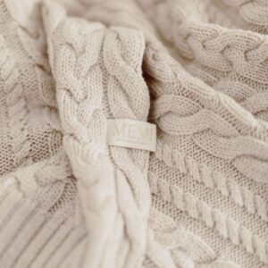 Merinoull Babyteppe - MEMI -Premium collection - Varm beige