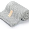 Babyteppe – Vevd pledd - MEMI - Grå