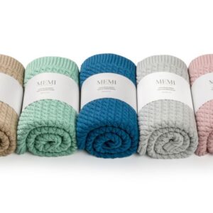 Babyteppe – Vevd pledd - MEMI- Sand