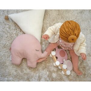 Dragdjur elefant rosa5