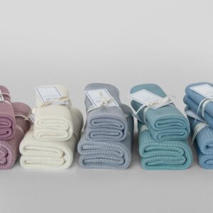 Light Eucalyptus Babyteppe - Eco collection - MEMI - Ecru