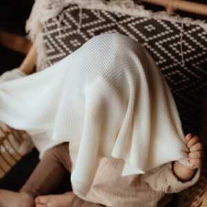 Light Eucalyptus Blanket 80x100 ecru eco collection3 1