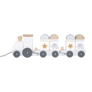 Draleke - Tog med klosser - Silver line - Jabadabado