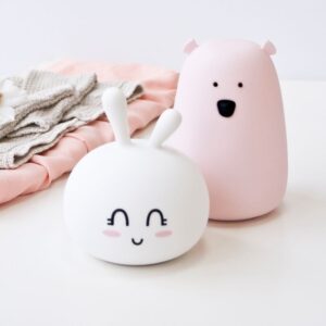 Kanin Silikonlampe - Sweet - Rabbit & Friends - Hvit