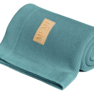 Babyteppe - Bambus&Bomull - MEMI - Teal