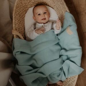 Babyteppe - Bambus&Bomull - MEMI - Vintage Mint