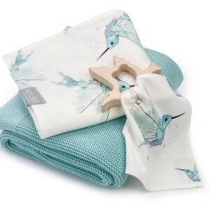 bambusowy otulacz lekki kocyk 70x100 colibri memi