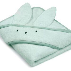 Bamboo håndkle - med kaninhete - MEMI - Mint