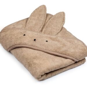 Bamboo håndkle - med kaninhete - MEMI - Sand