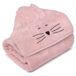 bambusowy duz y re cznik powder pink cat