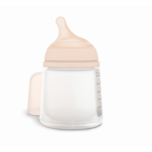 Suavinex - Zerø Zerø breastfeeding bottle - 180 ml - sakte flyt