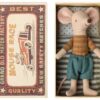 Maileg - Big brother mouse in box