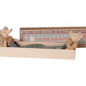 Maileg - Grandma & Grandpa mice in matchbox