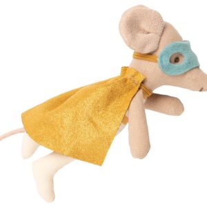 Maileg - Superhero mouse - Little brother in suitcase