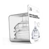 Comotomo - Silikon flaskesmokk - Slow flow - 0-3 mnd - 2pk Medium Flow med 2 hull. Flaskesmokkene er designet for å etterligne naturlig amming og forhindre sugeforvirring hos de minste. Hver pakke inneholder 2 flaskesmokker i silikon, med innebygde anti-kolikk ventiler som eliminerer lekkasjer. <span class="s1">Variable-flow flaskesmokkene har et Y-formet hull som tilpasser seg babyens drikketempo. Denne flaskesmokken er også ideell for tykkere væsker. </span><span class="s1"> </span> <ul> <li>Myke silikonsmokker med naturlig form - ideelt for babyer som ammer eller skal begynne med flaske for første gang</li> <li>Designet for å unngå sugeforvirring</li> <li>Doble anti-kolikkventiler forhindrer uønsket luftinntak og reduserer kolikk</li> <li>Tåler mikrobølgeovn, kokende vann, oppvaskmaskin og sterilisatorer</li> <li>Laget av 100% trygg og hygienisk medisinsk silikon</li> </ul> slow