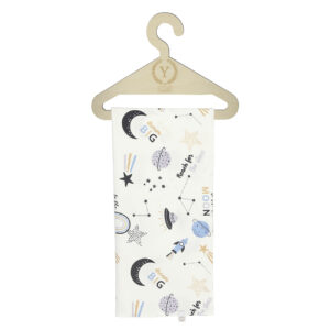 Bamboo Swaddle - Svøpeteppe -120x120 - Yosoy - Moon
