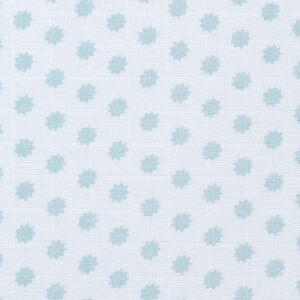 Muslin Swaddle Burp Blanket L Little Chums Stars Light Mint5