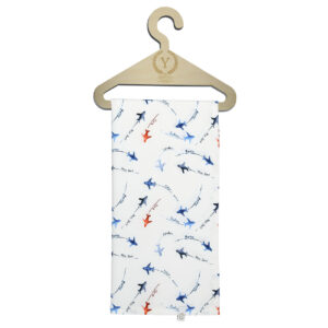 Bamboo Swaddle - Svøpeteppe -120x120 - Yosoy - Aeroplanes