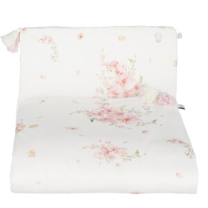 Sengesett med fyll - Økologisk bomull - Yosoy - Japanese Flowers