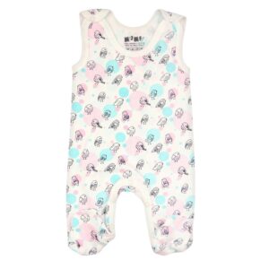 Sparkebukse med fot – økologisk bomull – Nini