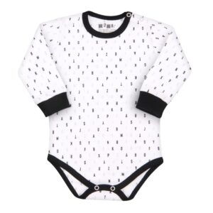 BabyBody – økologisk bomull – Nini bokstaver