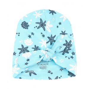 Babylue med sløyfe – økologisk bomull – Nini – Shells